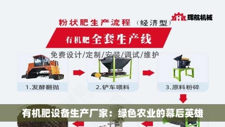 有机肥设备生产厂家：绿色农业的幕后英雄