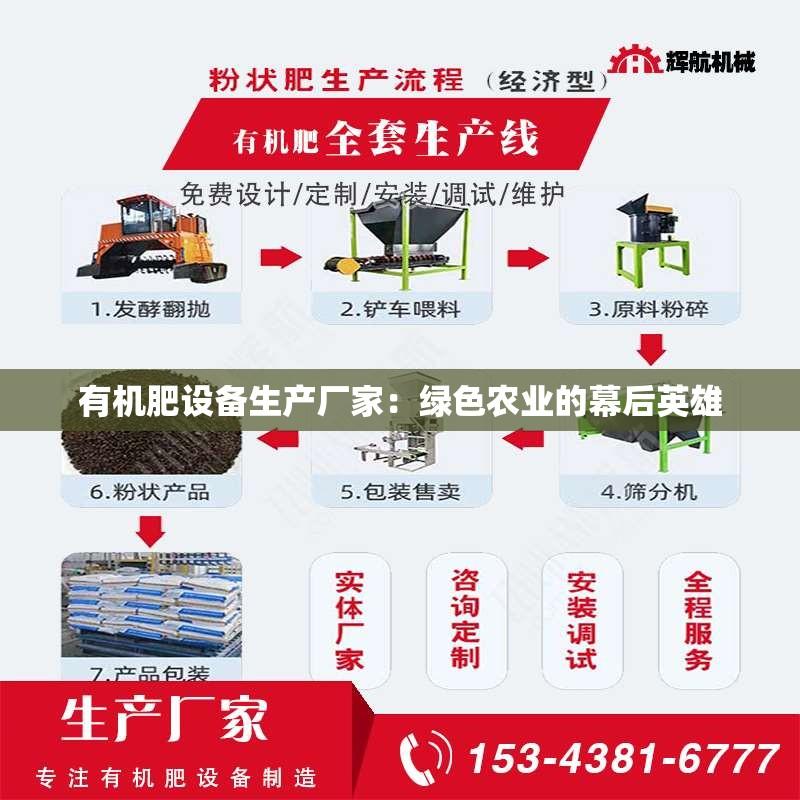 有机肥设备生产厂家：绿色农业的幕后英雄